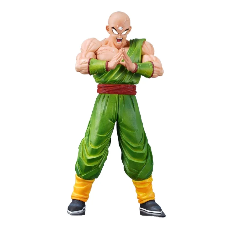 

Новый 32 см Dragon Ball аниме фигурка Tien Shinhan фигурки Tien Shinhan ПВХ статуя Коллекционная модель украшения рождественские подарки игрушки