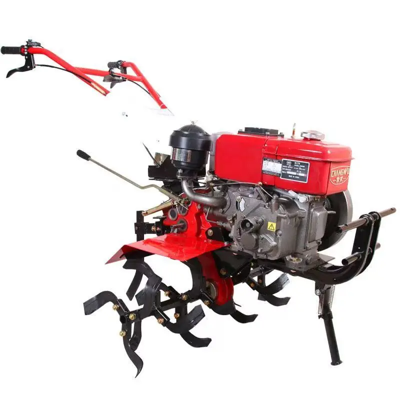 

Небольшой роторный культиватор для садовой фермы и фруктового сердечника, моторное сельскохозяйственное оборудование, небольшой трактор