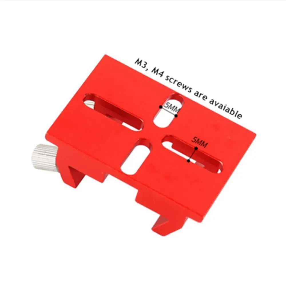 اتسعت المعادن تتوافق المشبك جبل عبر دليل نطاق قاعدة مسطحة للتلسكوب