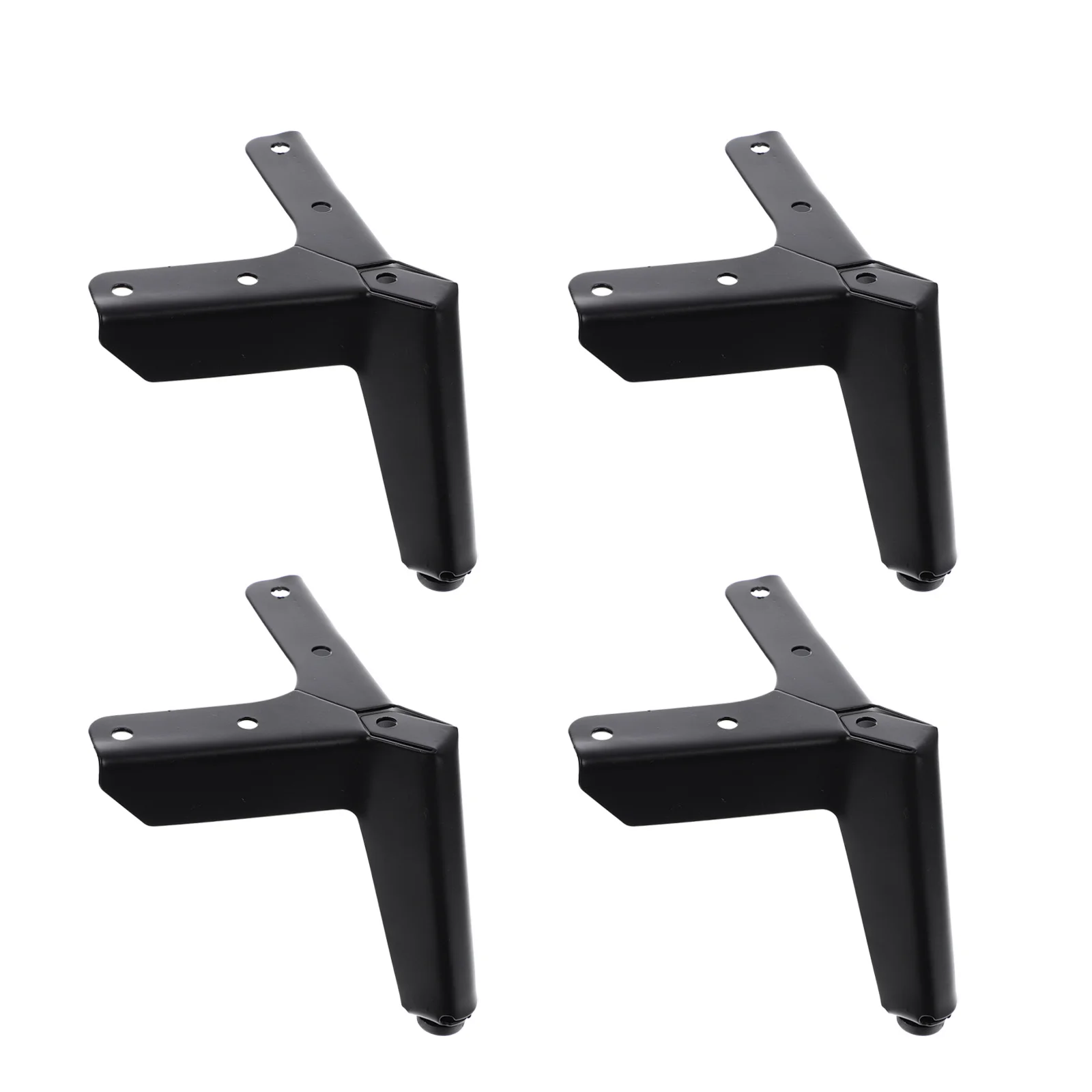 

4Pcs Metal Furniture Support Feet Legs Triangle Sofa Cabinet Bed Tea Table Dresser Office Furniture Feet Metal Cabinet Foot