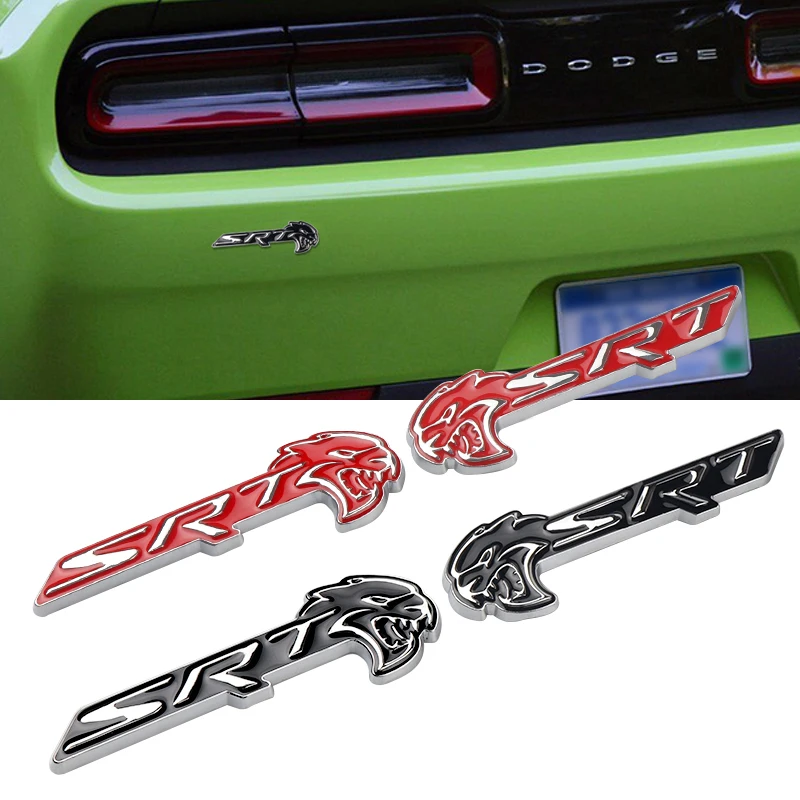 Corpo do carro de metal logotipo personalizado crachá adesivo emblema automático decalque decoração acessórios para dodge durango calibre dakota neon sxt dardo