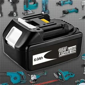 لبطارية ماكيتا 18 فولت قابلة لإعادة الشحن 18650 خلية ليثيوم أيون مناسبة لأداة ماكيتا الكهربائية BL1850 BL1860 BL1830 LXT400 أفضل 8 خلايا بطارية مفك البراغي للمبيعات - No3