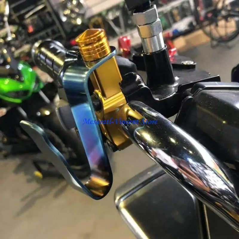 A70F Universal Helmets Holder Hook Compact Luggage Hook for Motorbike rearviews Mirro