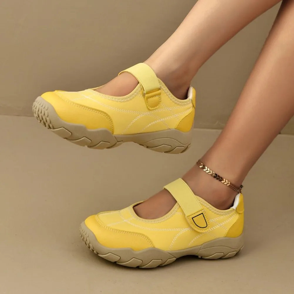 Frühling und Herbst Elegante Rundzehen-Sexy-Laufschuhe Sport-Freizeitschuhe Mode Bestseller Neue Bequeme Mary Jane Damenschuhe – Detail 7