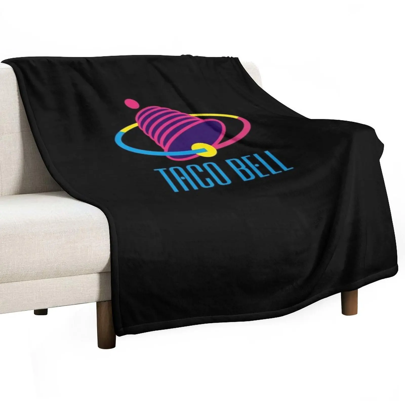 Taco Bell Classic T-Shirt Throw Blanket Bed linens Decorative Sofas Sofas Bed covers sofa bed Soft Big Blankets