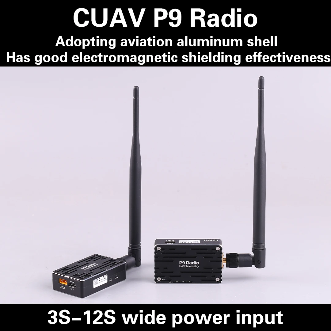 CUAV P9 Radio DataTelemetry Module for RC FPV Data Transmission Pixhack Pixhawk Long Distance 60KM