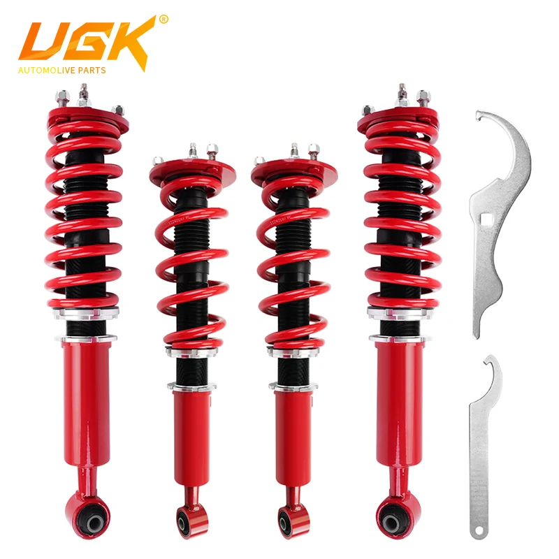 

UGK Front Rear Left Right Adjustable Auto Suspension Coilover Shock Absorber Set for Toyota Reiz 2005-2017