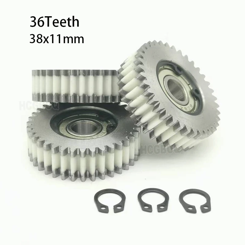 3PCS 36 Teeth E-Bike Wheel Hub Motor Gear With 7.9mm Bearing for Bafang Motor Electric Bike Planetary Gear Steel And Nylon Set