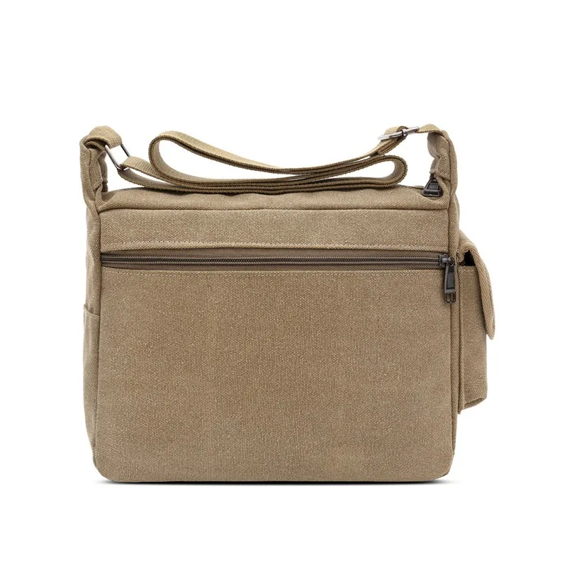 Outdoor Men Canvas Shoulder Camera Bags Casual Tote Travel Men\'s Crossbody Bag Messenger DSLR Bags Fashion High Quality Handbag