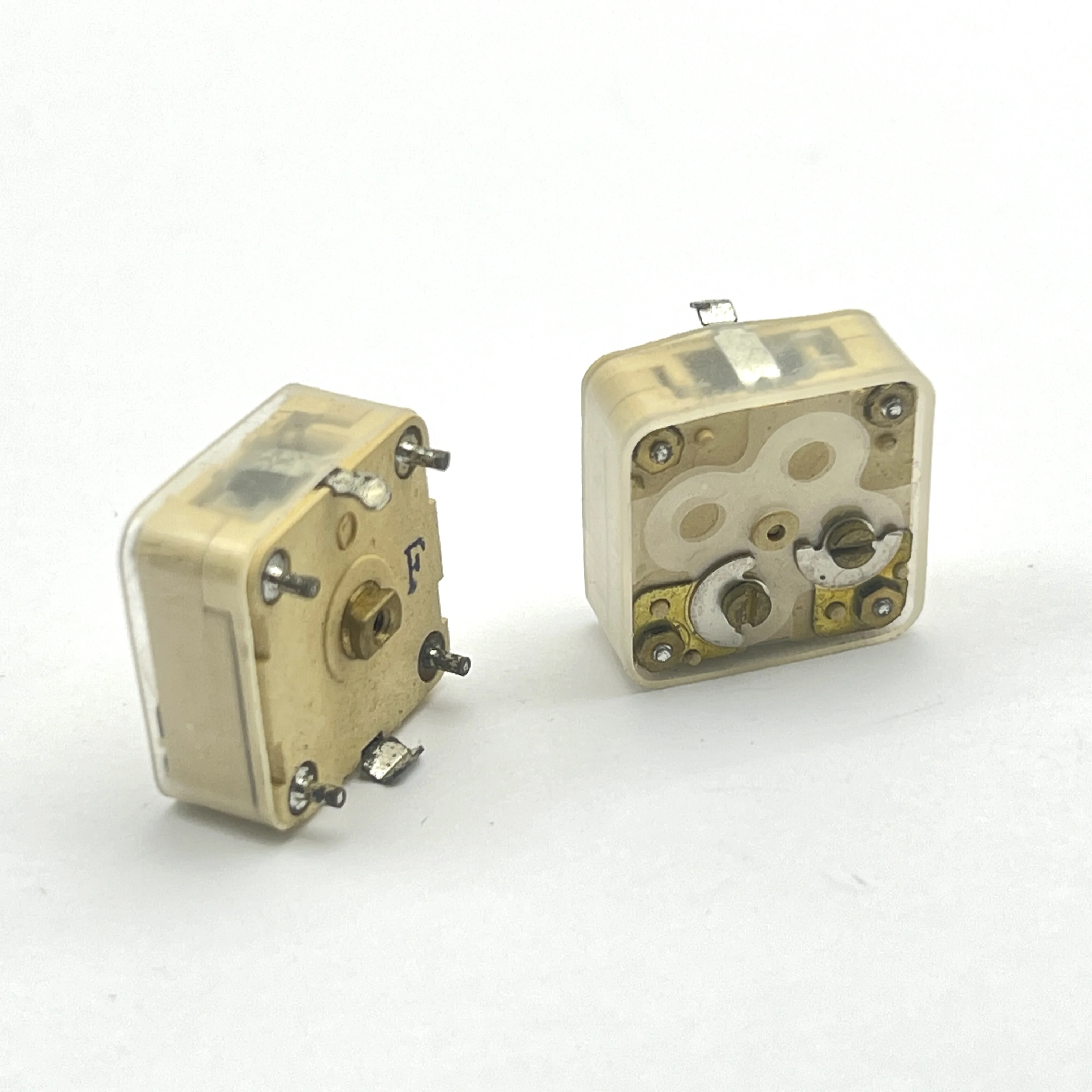 2 piece of environmentally friendly NCE dielectric film 444HF 17x17x8 dual adjustable capacitor