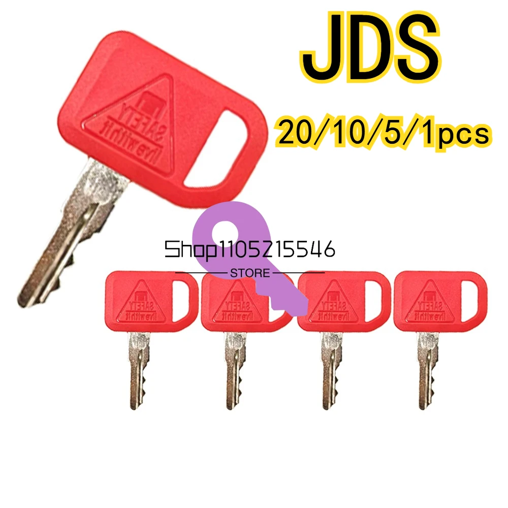 

20/10/5/1 шт. T209428 KV13427 ELI80-0138 Ключи для компактных гусеничных погрузчиков с бортовым поворотом JDS T209428 KV13427 Новый