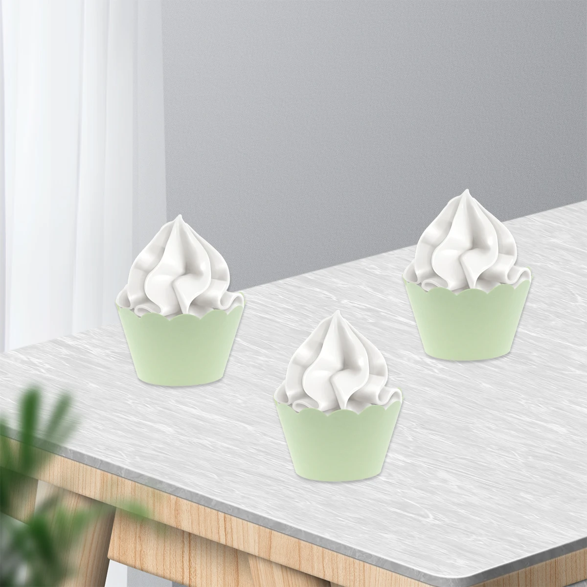 

24pcs Cake Edge Paper Cup Baking Liners Cupcake Cups Holder Hollow Out Wrappers Candy Display Birthday Party Decor