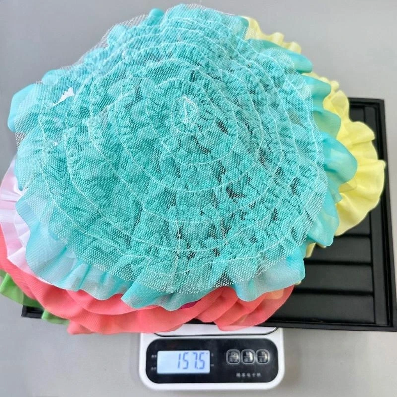 

5asd Eye-Catching Flower Floral Oversized Applique Trim for Evening Skirt Clothes