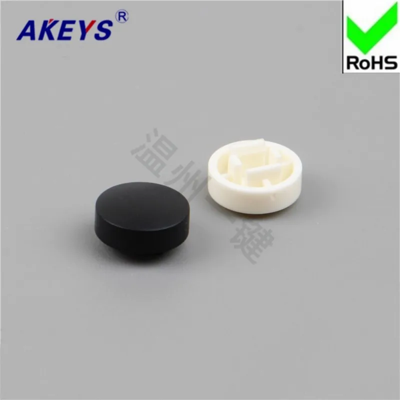 100 pcs A25 button Cap can be equipped with 12*12*7.3 round convex non-border dust cap waterproof cap 7 colors can be