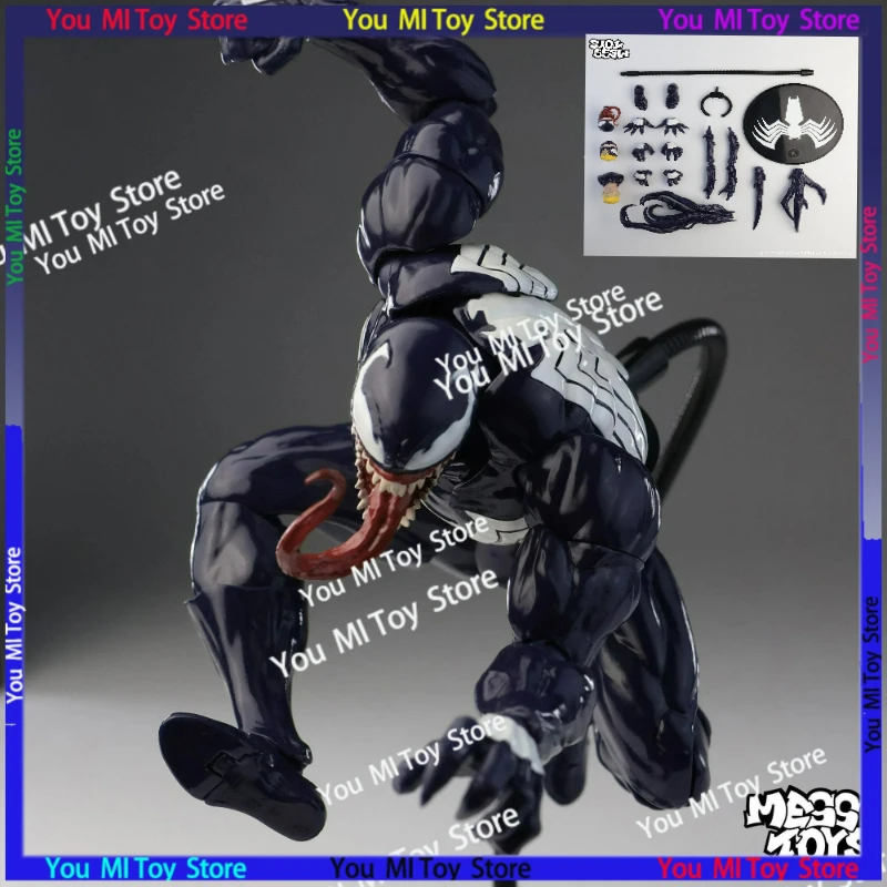 

НОВИНКА: Фигурка Venom Mess Toys Lethal Neighbor Spider-Man в симбиотическом черном костюме. Аниме-фигурка Человека-паука, модель, кукла, подарки, игрушки.