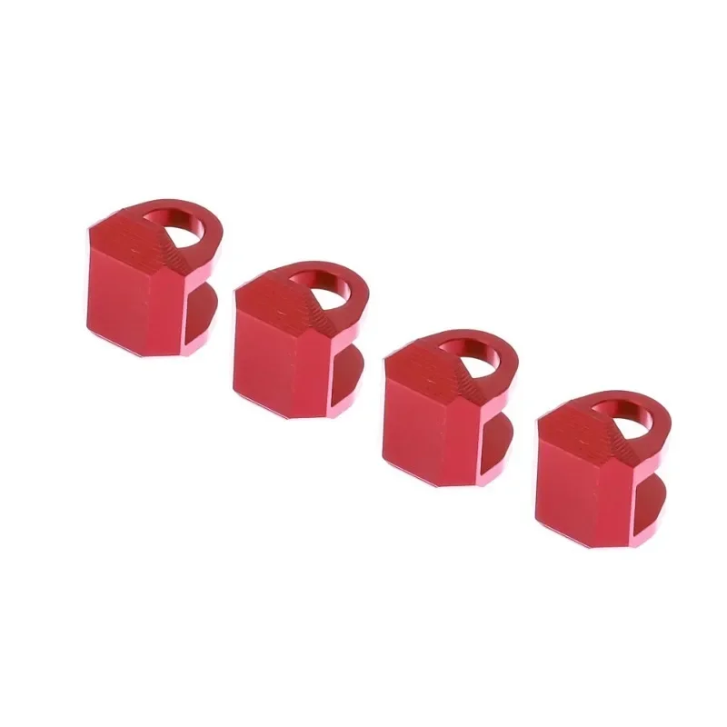 Protector de tapa de choque de aleación de aluminio, 4 Uds., para ARRMA 1/18 Granite Grom/1/14 Typhon Grom, protector de choque reforzado