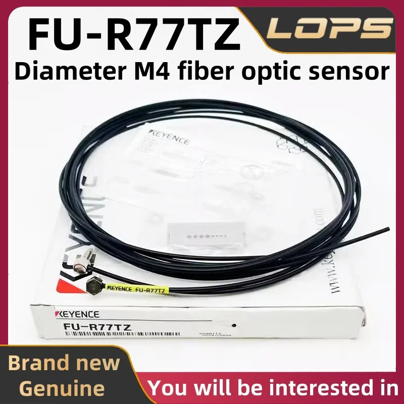 

FU-R77TZ Original KEYENCE Diameter M4 fiber optic sensor