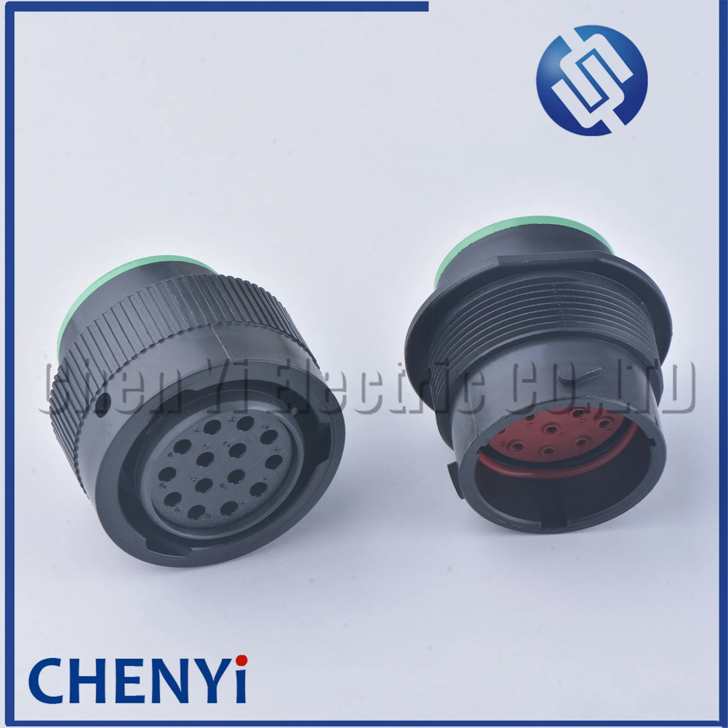 Deutsch Original 14 Pin Male Female waterproof connector HDP24 series socket plug HDP26-18-14SN HDP24-18-14PN With Terminals