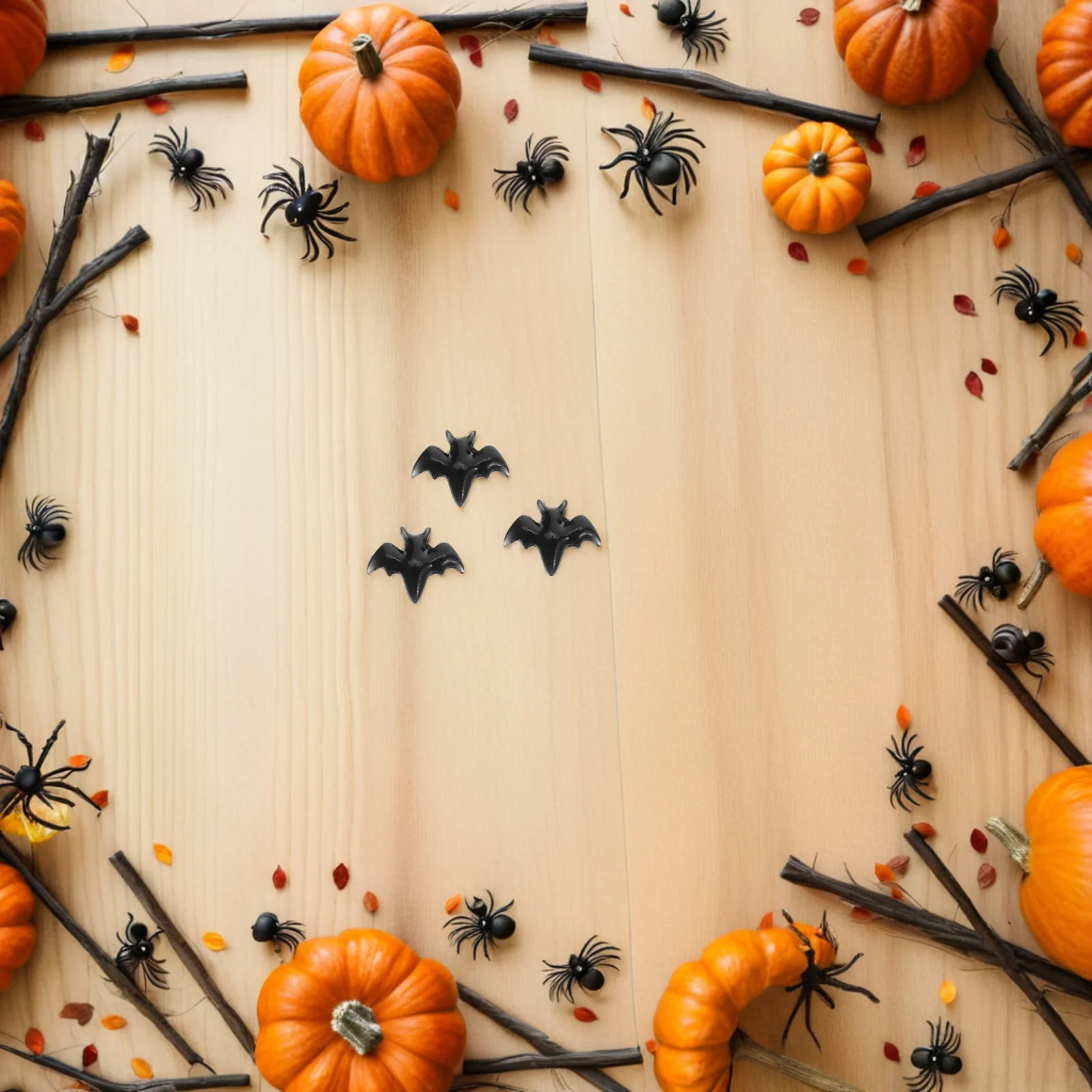 

300Pcs Halloween Nail Charms 3D Gothic Animal Bat Manicure Decorations DIY Party Nail Art Charms for Nails Halloween Accessories