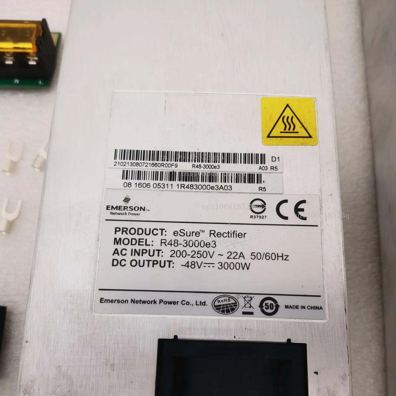53.5V used Power supply for ZVS induction heater heating machine 3000W with interface board