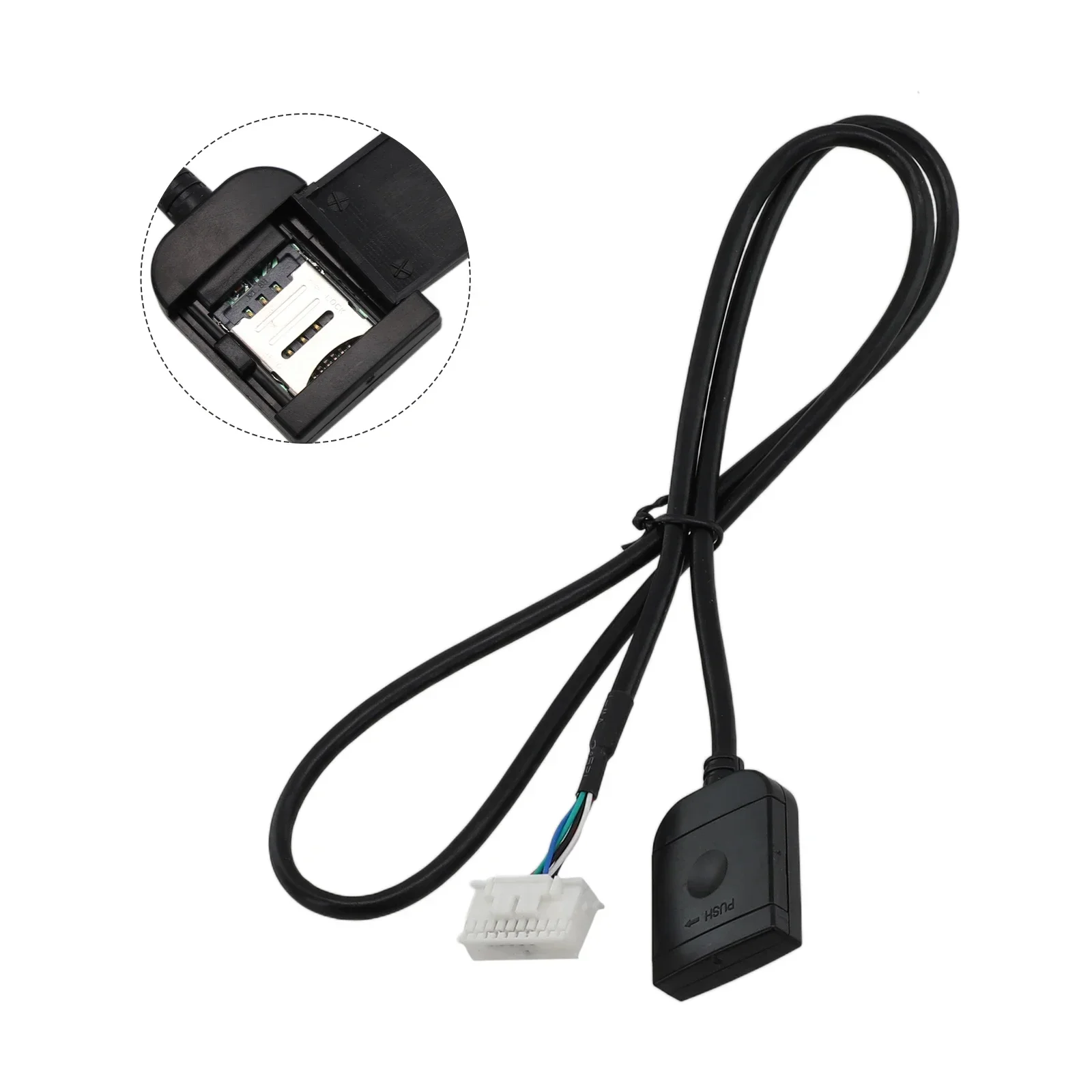 Black Radio Multimedia Gps Voltage Voltage Radio Sim Card Slot Adapter Specification For Radio Multimedia Voltage