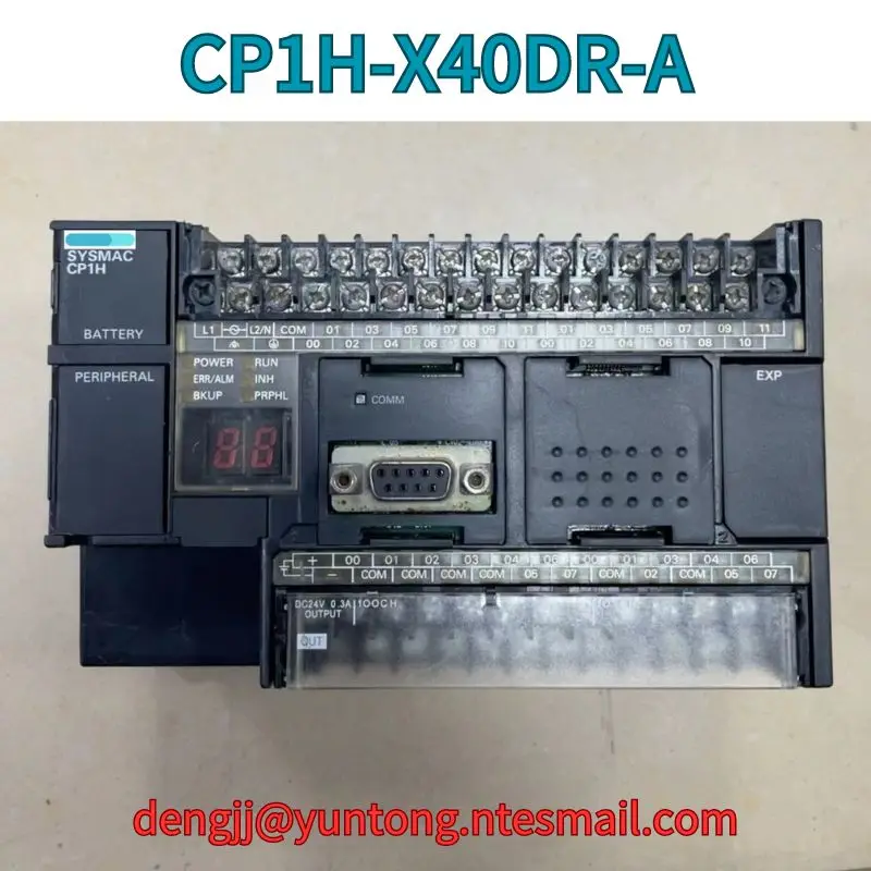 

Used PLC CP1H-X40DR-A test OK Fast Shipping