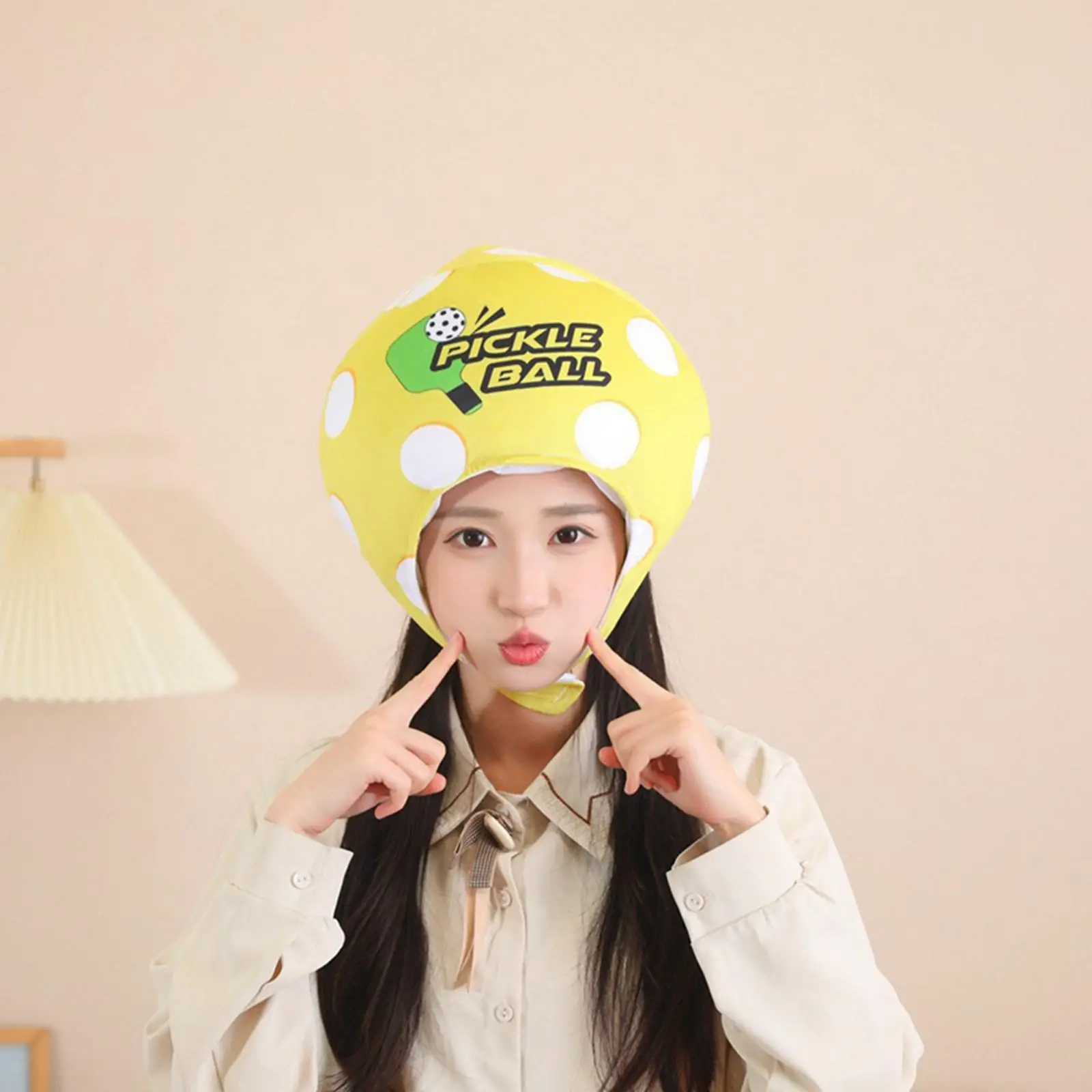 

Pickleball Headgear Hat Decor Stuffed for Stage Performance Birthday Party