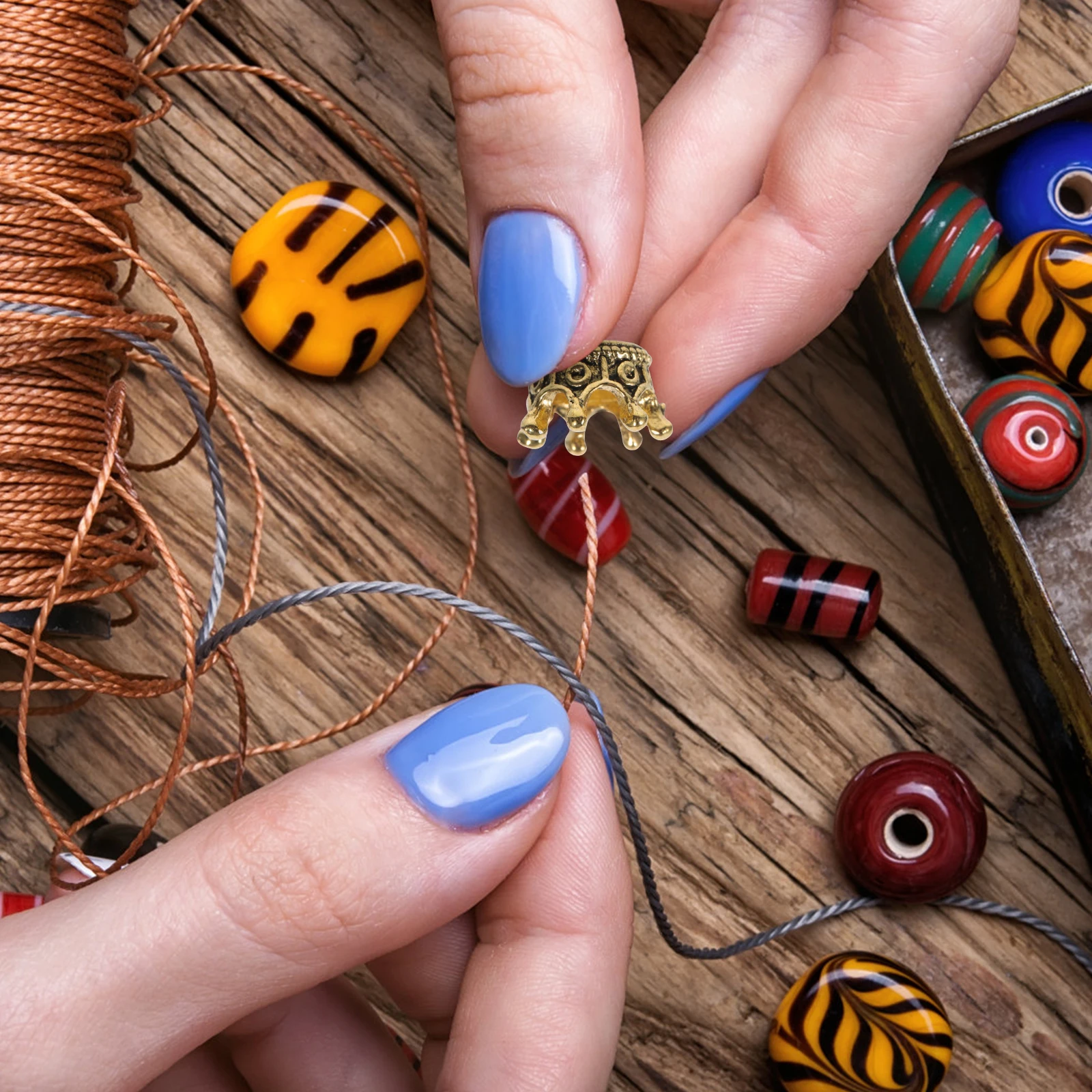 

60 шт., мини-корона, ювелирные аксессуары, подвески в форме, украшения «сделай сам», тематические коронные принадлежности для рукоделия, объемные бусины