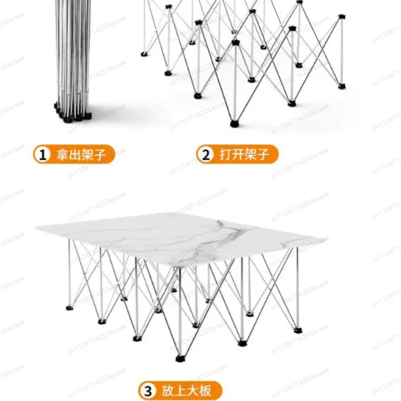 Spider Leg Workbench Woodworking Telescopic Console Stainless Steel Multifunctional Bracket Foldable Tile Support Shelf