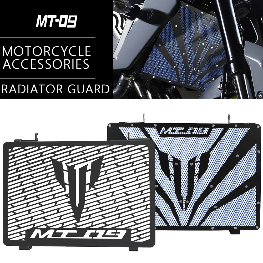 

Motorcycle Radiator Grille Guard Protection Radiator Cover For Yamaha MT09 Tracer MT-09 FZ09 2014-2020 2019 2018 2017 2016 MT09