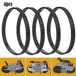 4pcs Bandsaw Rubber Tires Replacement 650721-00 for Dewalt Portable Band Saw Replacement Parts DWM120 A02807 DCS374 D28770 725