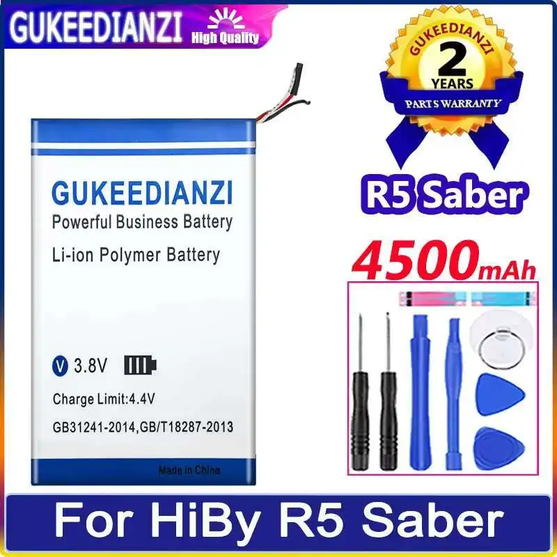 

For Hiby R5 Saber R5S Portable Music Player Battery 4500Mah High Capacity Good Low-Temperature Performance