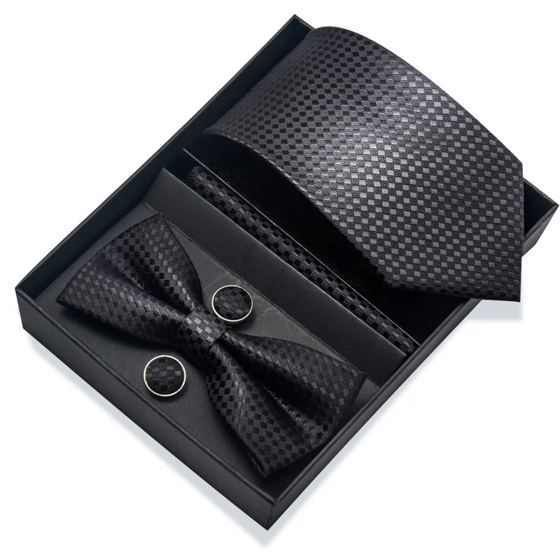 Hot selling 6-piece business suit tie 8cm men's tie  set gift box