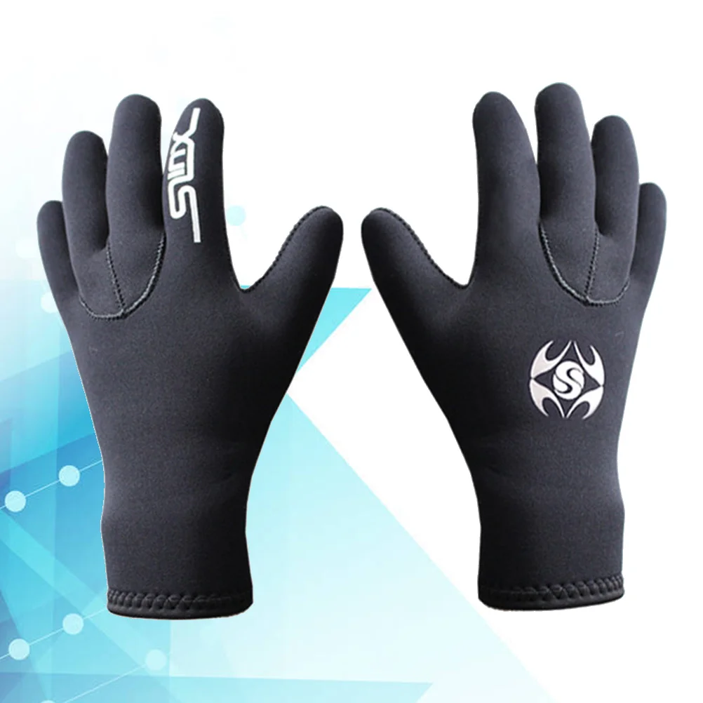 

Dive Gloves Spearfishing 3mm Snorkeling Fins Surf Scuba Diving Waterski Keep Warm