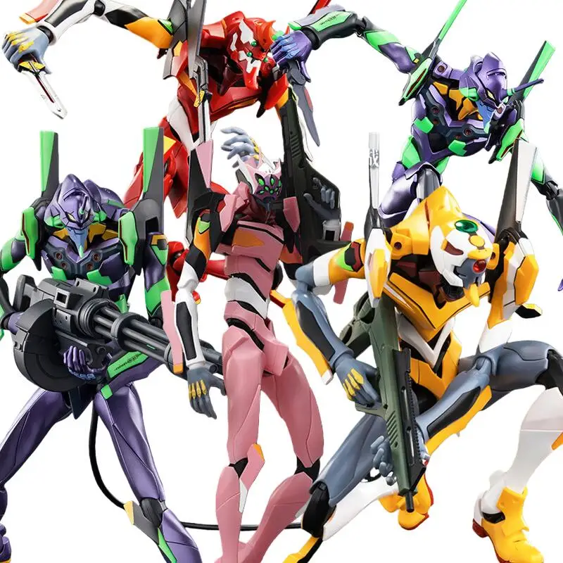 

Оригинальная сборная фигурка EVANGELION-02 01 08 EVA00 NEON GENESIA, аниме-робот, бронированная игрушка, деформируемая фигурка