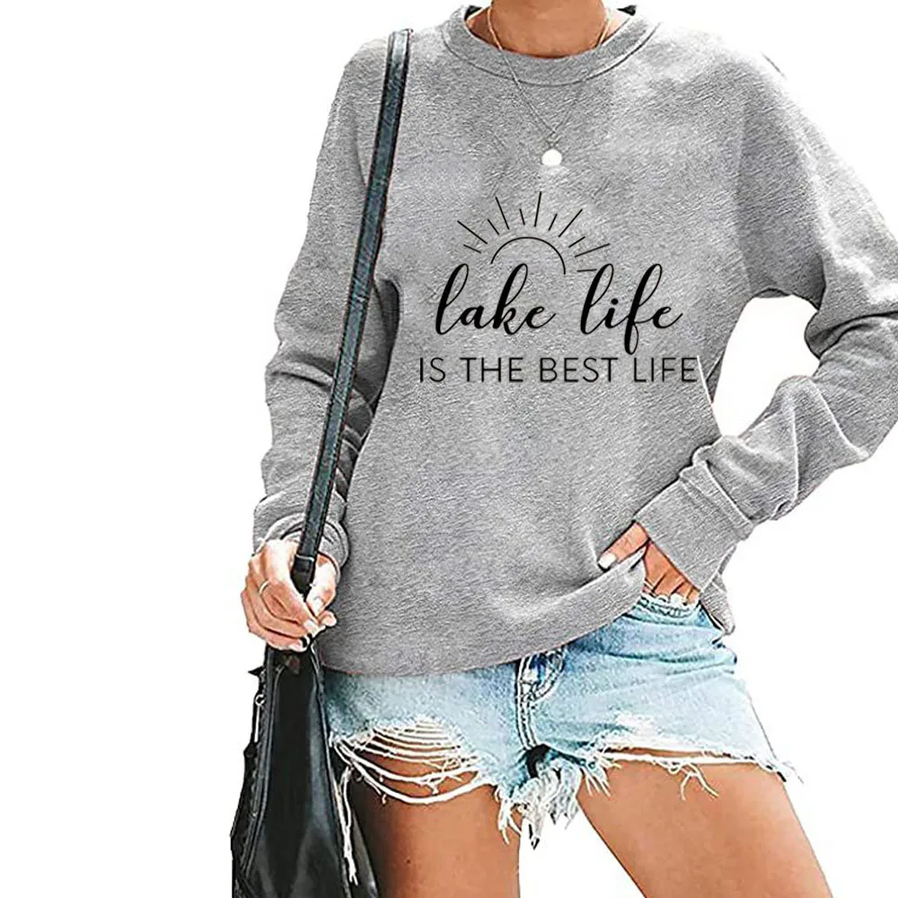 2023 Autumn and Winter New Women's Cotton Sweater Letter Printing Fashion Casual Coat Multiple Colors Available