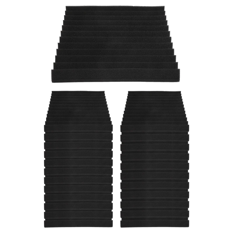 

24 Pack Acoustic Panels With Self-Adhesive,1 X 12 X 12 Inch Sound Proof Foam Panels,For Home Studio-ABAF