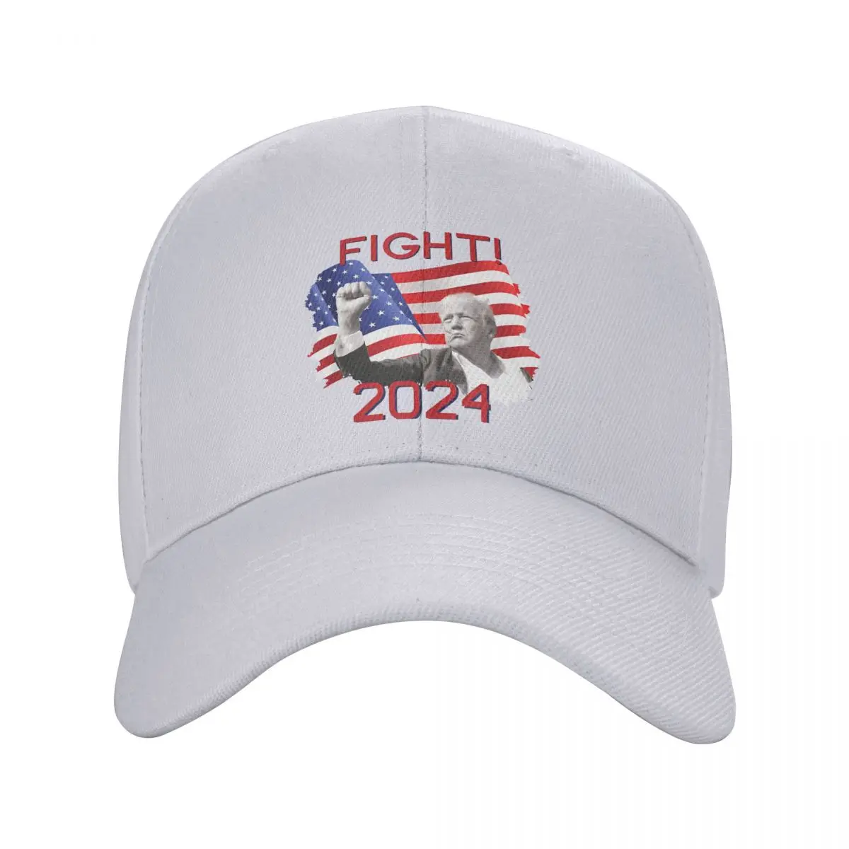 Trump Fight 2024 Baseball Cap Adult Outdoor Trucker Hat Assassination Attempt Hat Adjustable Snapback Caps Sports Cap Summer Hat