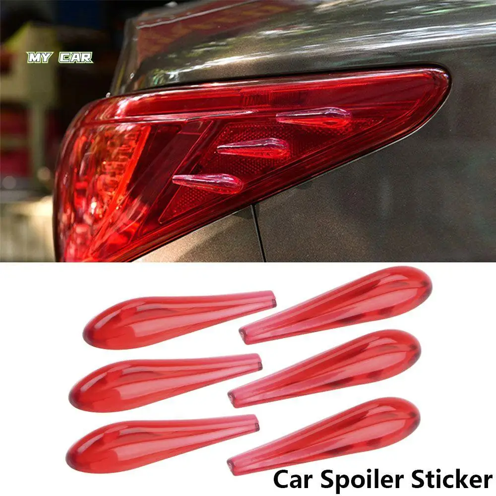 

Anti Collision Exterior Parts Car-styling Car Accessories Anti-collision Strip Tail Light Sticker Car Sticker Airflow Sticker