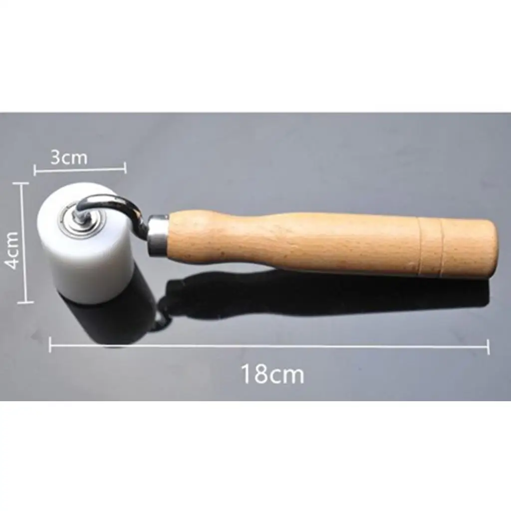 Seam Roller Stainless Steel Bearing Noise Reducing Tool for Wallpaper Edging and Carpet Use