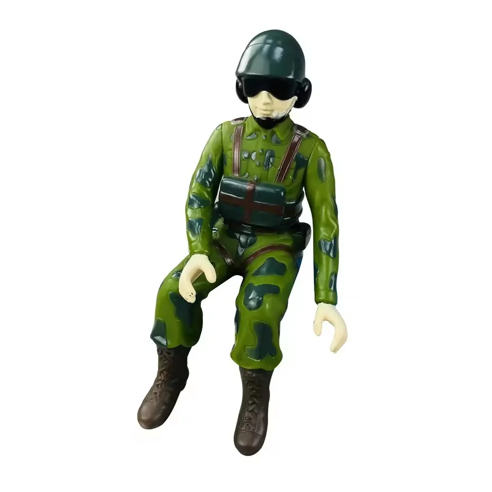 Roban Pilot Figures Soldier Toy for 500/600/700/800 Roban RC Helicopter Scale Fuselage Spart Parts For RC Airplane Helicopter