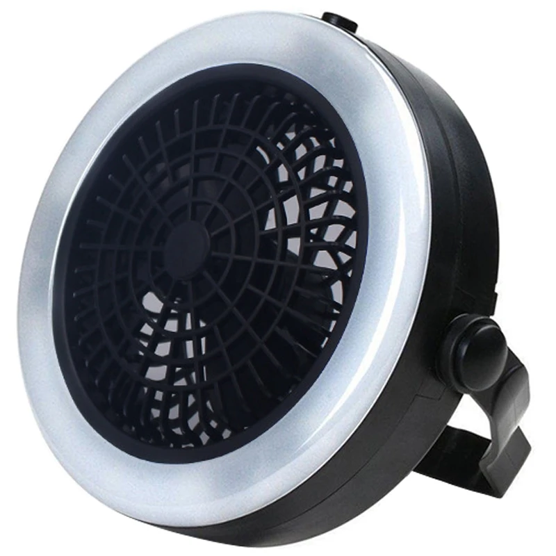 6A-Camping Lantern Emergency Rescue Kit With Fan Emergency Hurricane Power Outage Camping Lantern