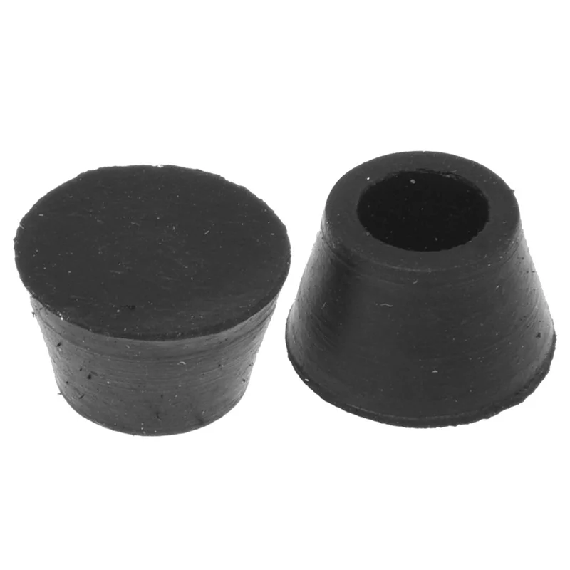 

ABRU-80PCS Black Chair Couch Table Rubber Furniture Leg End Caps 16Mm Dia