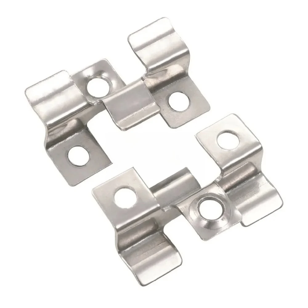 

200Pcs Stainless Steel Hidden Exterior Composite Deck Clip Bracket Fastener Wall Floor WPC