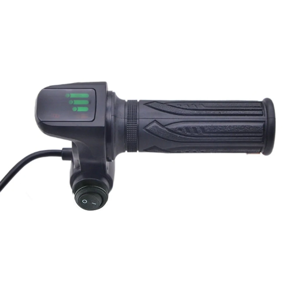 

Throttle Grip for Electric Vehicles 48V System with Waterproof 6 Pin Interface and Real Time Voltage Monitoring