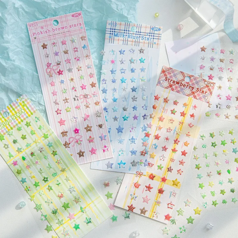 3D эпоксидные наклейки, конфеты, звезды, чехол для мобильного телефона, наклейка, декор «сделай сам», милый скрапбукинг, сделай сам, коллаж для журналов, карт, телефонов