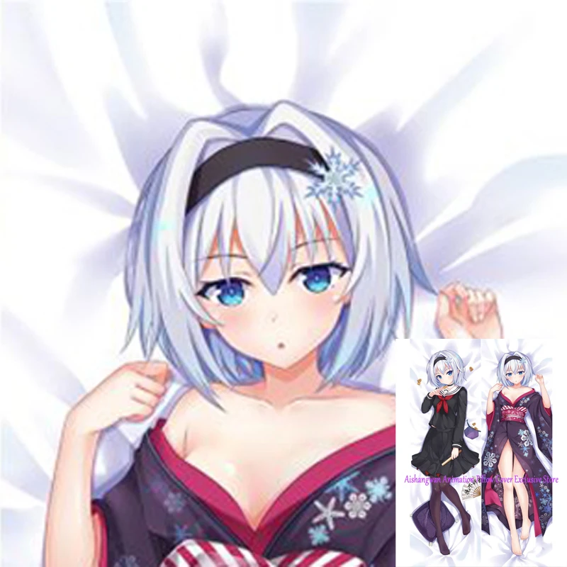 

Dakimakura Anime Pillow Cover Sora Ginko Double Sided Print 2Way Bedding Festival Gifts Gifts