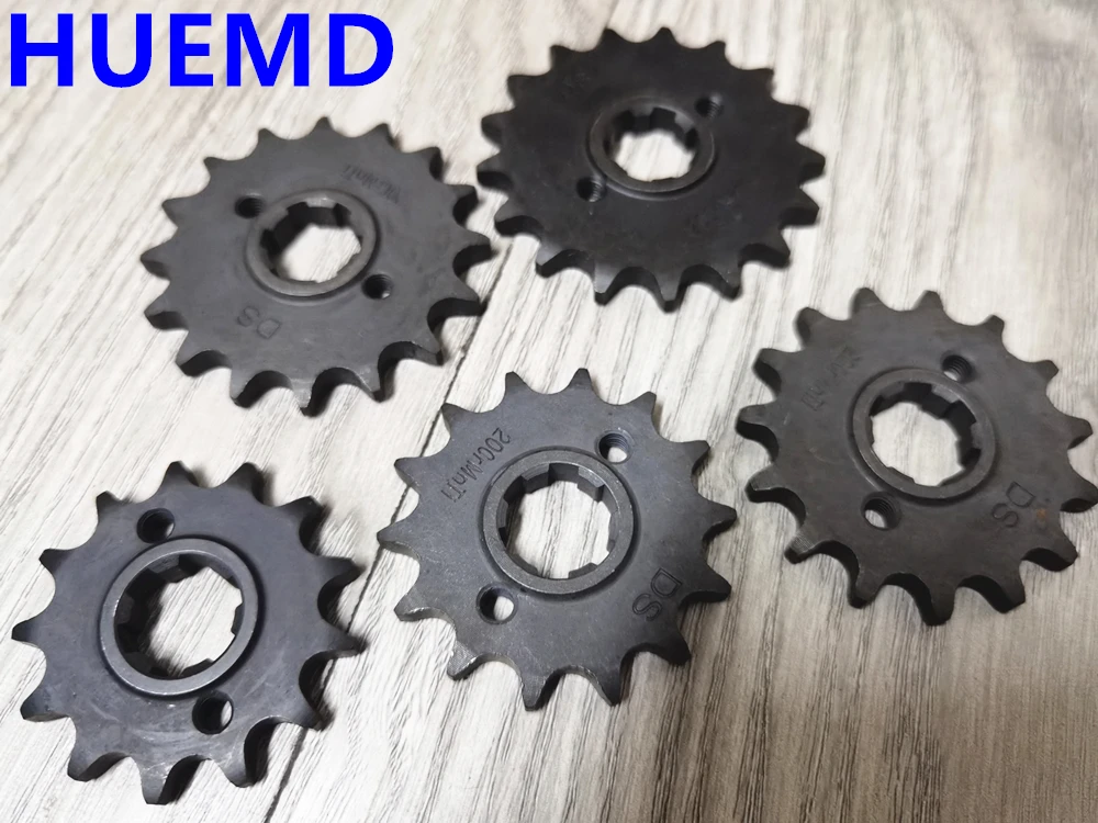 Motorcycle Front Engine 17mm 20mm 13T/14T 15T/16T/17T Sprocket For CBF125/150/CB190/RE250 Motorcycle teeth disk