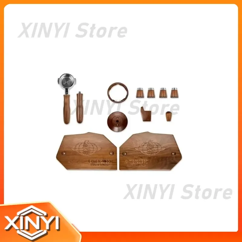 for La Marzocco GS3 Customized High Quality Walnut Wood Modification Accessories Espresso Machine Barista Gear Set