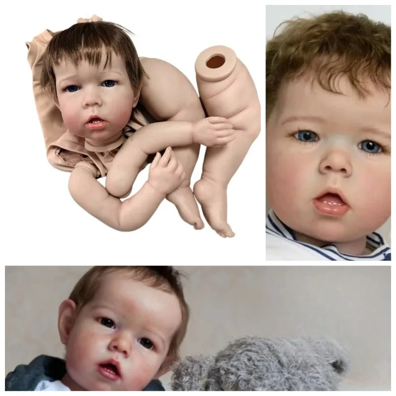 20nch Liam Already Painted Kit Silicone Vinyl Blue Eyes Doll Accessories